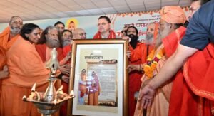 मुख्यमंत्री धामी ने किया हरिद्वार में अखण्ड परमधाम गंगा घाट का लोकार्पण