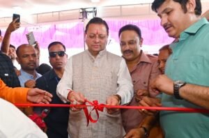 सीएम धामी ने हरिद्वार में आनंद धर्मशाला ट्रस्ट का लोकार्पण किया
