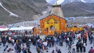 केदारनाथ में एक माह में पहुंचे 07 लाख 82 हजार से अधिक श्रद्धालु