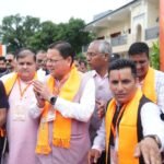 मुख्यमंत्री धामी ने चोरगलिया में सुनी जनसमस्याएं, शेर नाला सेतु का किया लोकार्पण