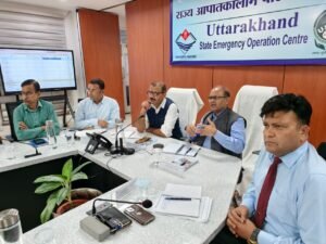 आपदा प्रबंधन में उत्तराखण्ड के मॉडल का अध्ययन करने पहुंचे एचपीएसडीएमए के उपाध्यक्ष